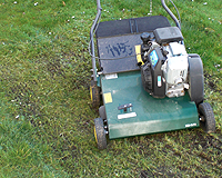 Vertikutieren, Rasen lften, Entmoosen